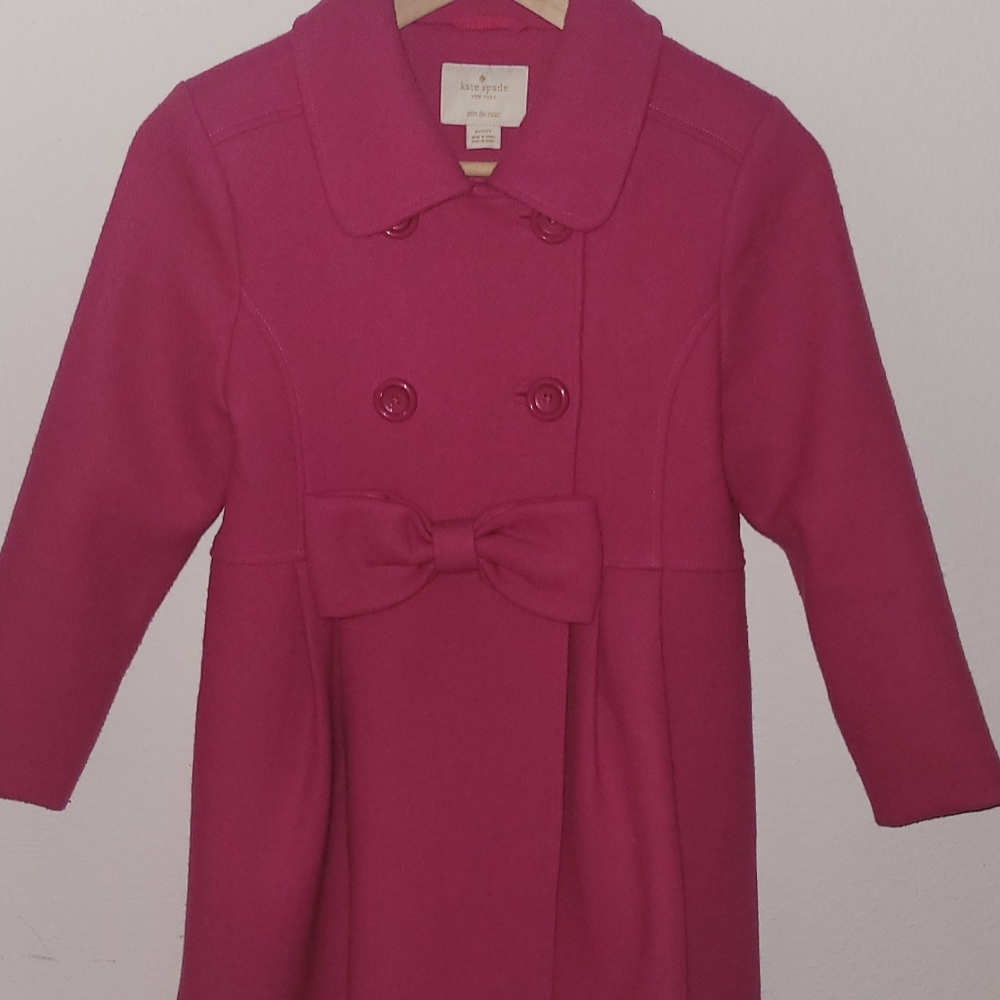Kate Spade Pea Coat Pink Size 12 Girls